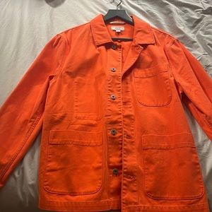 Wallace & Barnes Orange Chore Jacket